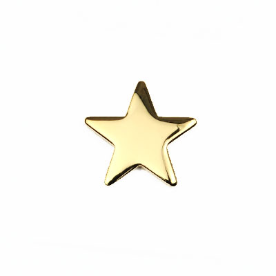 星カシメ16㎜ ゴールド(2個入り)
