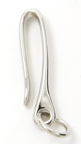 真鍮製・鋳物ツリバリ（リング付）＜大＞ニッケル1コ
