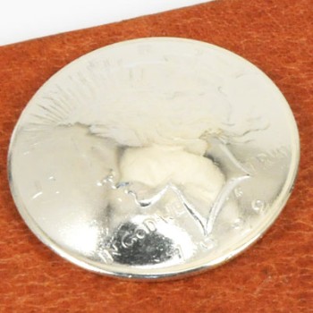 オールドシルバーピースコインコンチョ1922～1927年 ランクＡ ネジ式