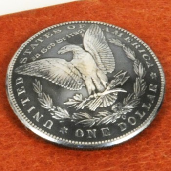 モーガンコインコンチョ＜イーグル＞1890-1899(いぶし銀)BUネジ式