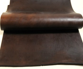 60 cm巾カット販売・ホーウィン・クロムエクセル<ブラウン>(37 デシ)