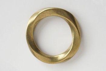 真鍮製 ひねりリング 32 mm
