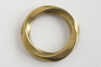 真鍮製 ひねりリング 36 mm