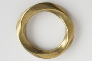 真鍮製 ひねりリング 42 mm