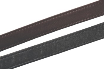 色牛手ひもステッチ入り 1.8 cm幅×100 cm