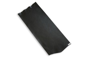 ＜OUTLET＞30 cm巾カット販売・牛ヌメ革（シュリンク加工）＜黒＞